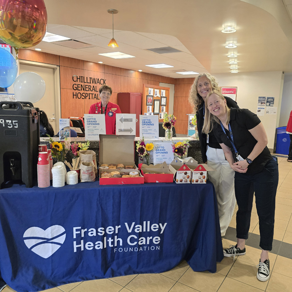 Goodies from Fraser Valley Health Care Foundation