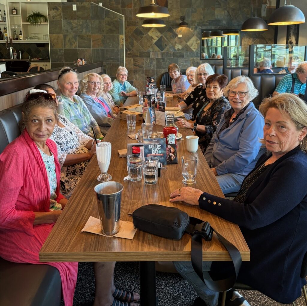 Volunteer dinner at Ricky's